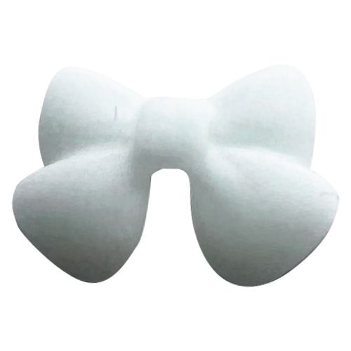 ミニカラーリボンコルデラ ホワイト 10個【ゆうパケット】