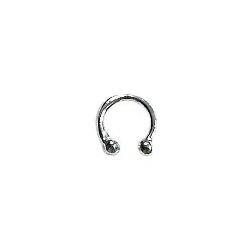 ノーズリングM シルバー10個入【お取り寄せ】【ゆうパケット】