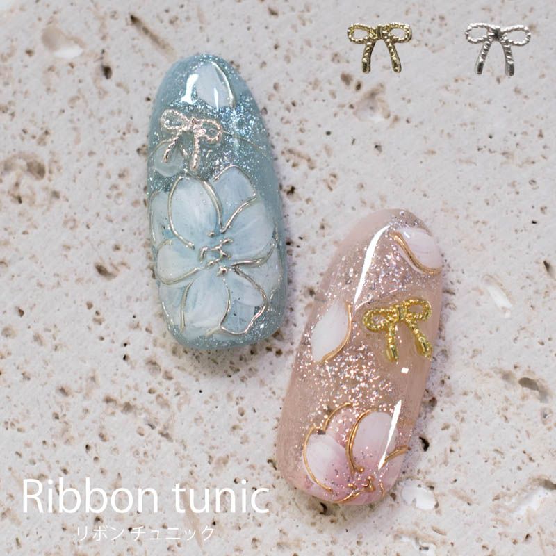 リボンチュニック シルバー【ゆうパケット】