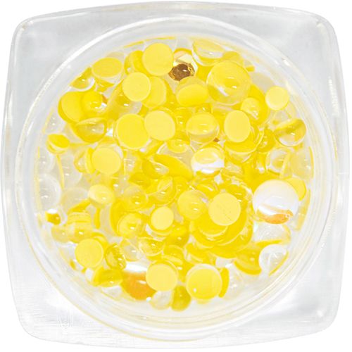 しずくストーン No.8 イエロー【お取り寄せ】【ゆうパケット】