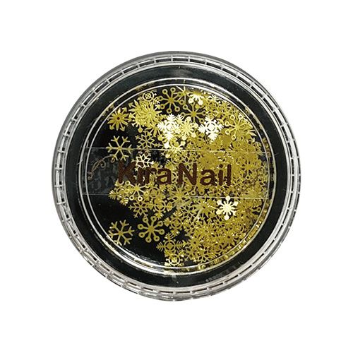 雪の結晶 スノウシャワーアラカルト ゴールド ケース入【お取り寄せ】【ゆうパケット】