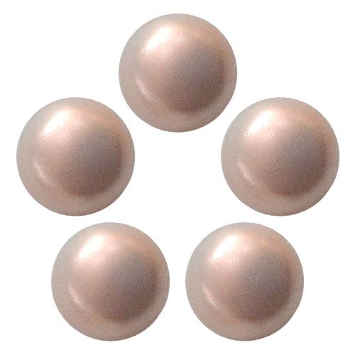 マットパール クォーターカット8mm(5個) オーロラピンクパープル【お取り寄せ】【ゆうパケット】