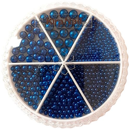 パールセット ラウンド(6サイズ) コバルトブルー【お取り寄せ】【ゆうパケット】