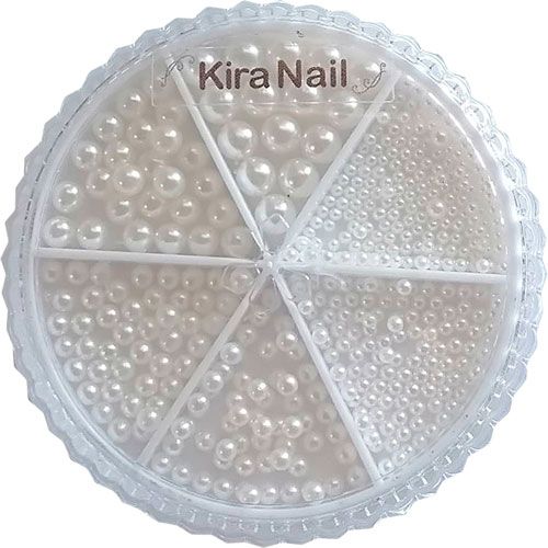 パールセット ラウンド(6サイズ) オフホワイト【ゆうパケット】