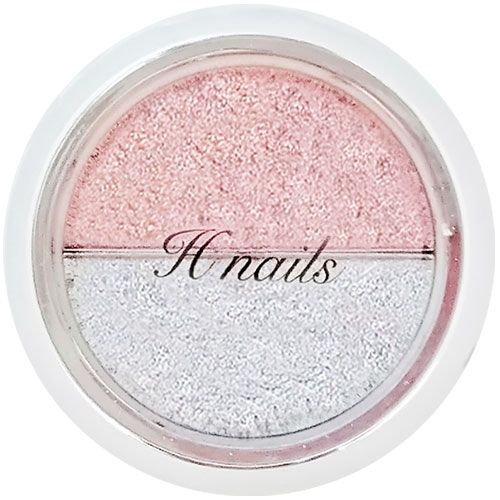 Galaxy Twins Compact No.6 モーヴピンク×シルバー(チップ付き)【お取り寄せ】【ゆうパケット】