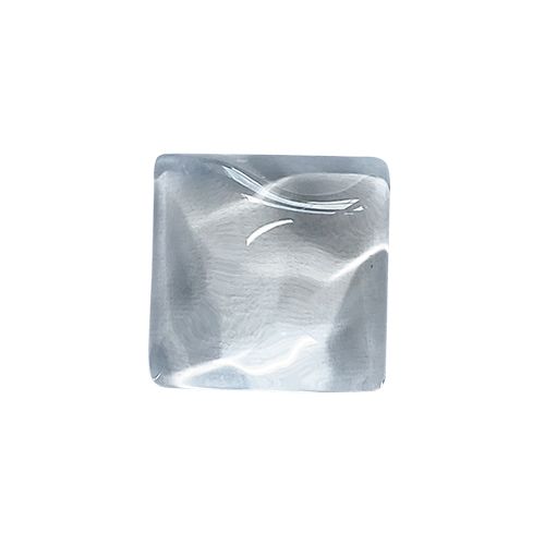 カラーサンプルガラスストーン カボションスクエア16.5mm【お取り寄せ】【ゆうパケット】