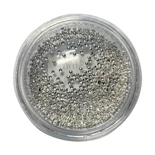 半球型くりぬきスタッズ 0.8mm シルバー1000個【ゆうパケット】