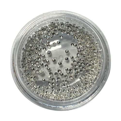 半球型くりぬきスタッズ 1.0mm シルバー500個【ゆうパケット】