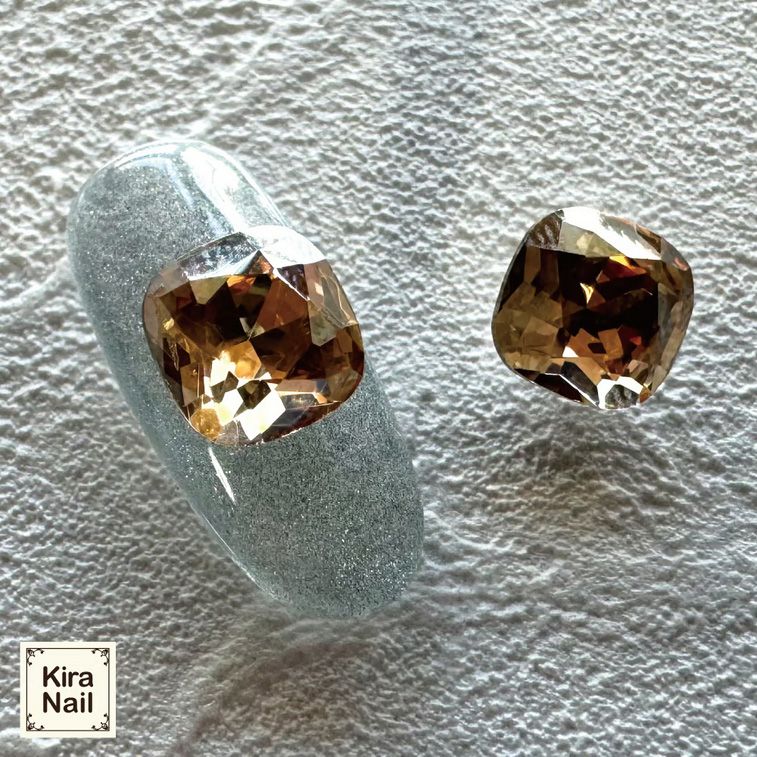 スクエアドロップストーン エリザ シトロン【ゆうパケット】