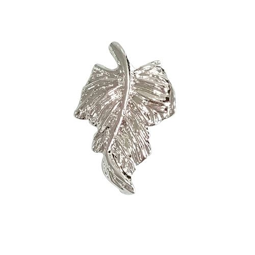 【Kirally/YUKA先生セレクト】Vintage leaf(ヴィンテージリーフ)5個 シルバー【お取り寄せ】【ゆうパケット】