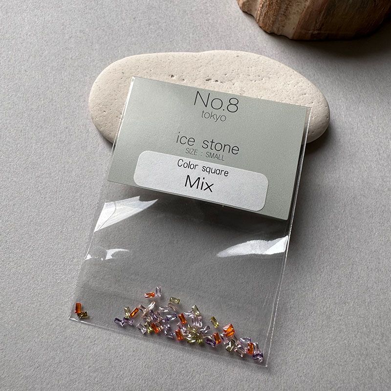 アイスストーン(カラースクエア)ミックス【ゆうパケット】