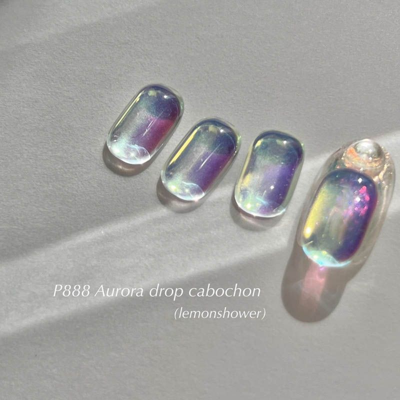 オーロラドロップカボション レモンシャワー【ゆうパケット】