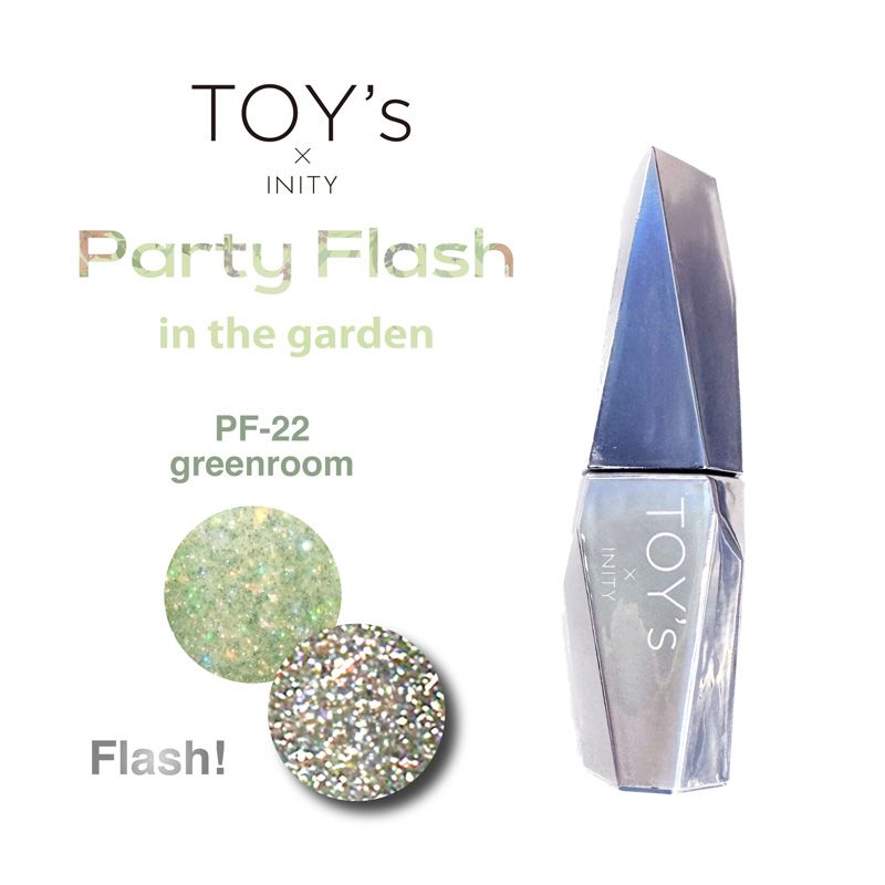 【パーティーフラッシュ in the garden】カラージェル12ml TPF22 グリーンルーム