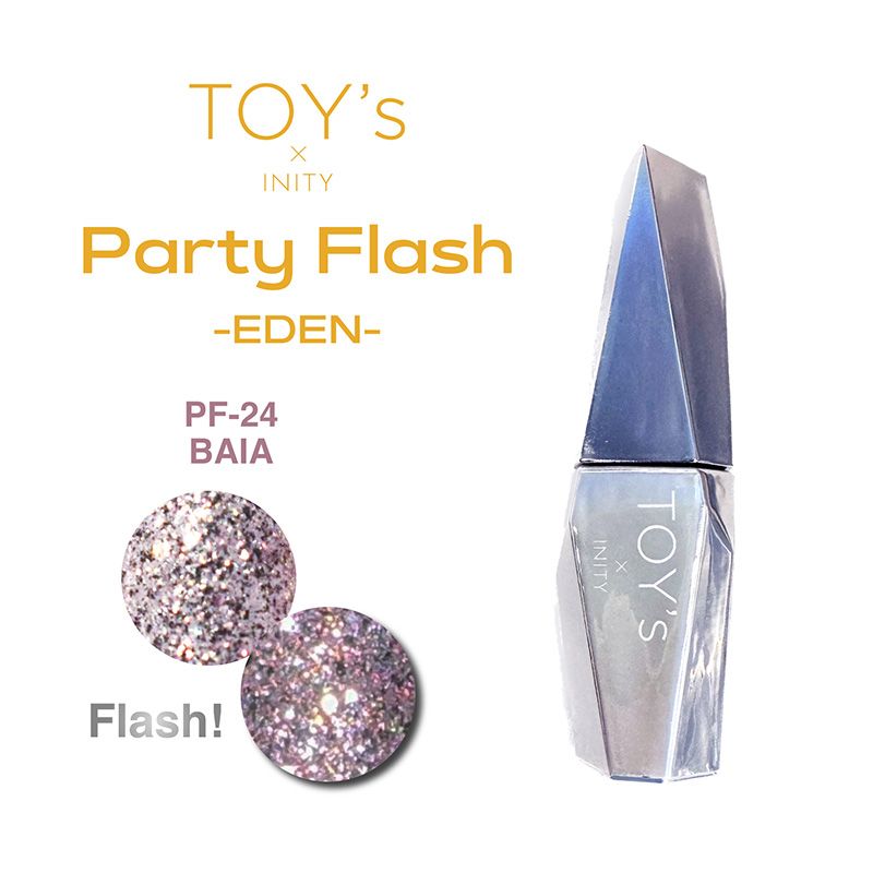 【パーティーフラッシュ EDEN】カラージェル12ml T-PF24バイア