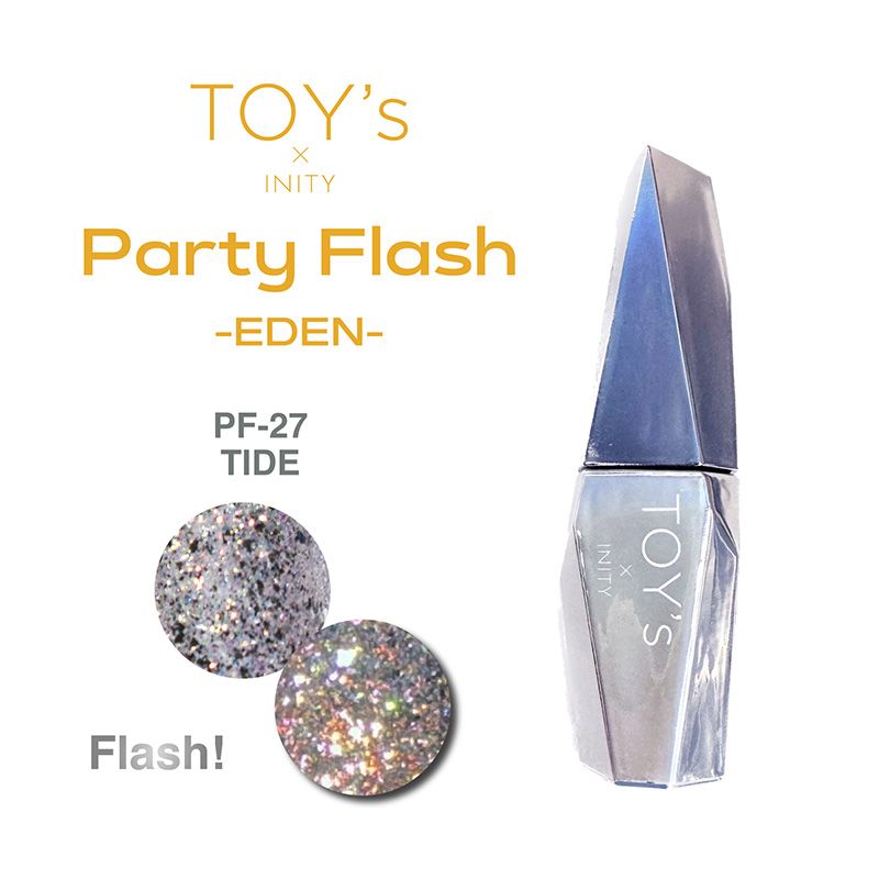 【パーティーフラッシュ EDEN】カラージェル12ml T-PF-27タイド