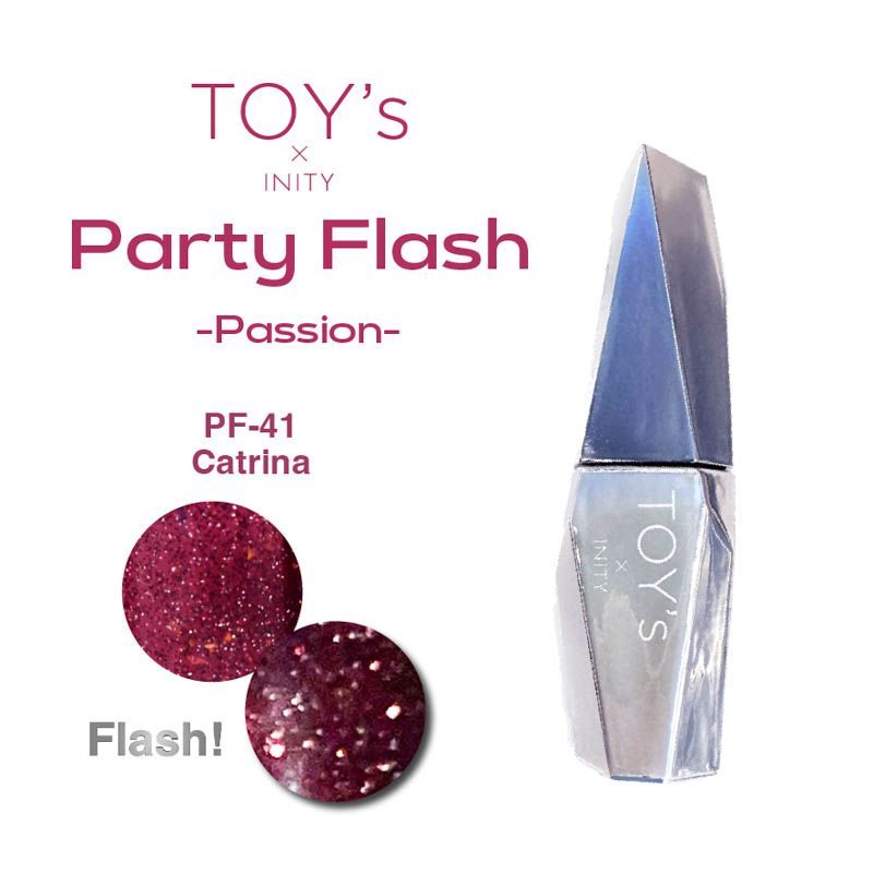 【パーティーフラッシュ Passion】カラージェル12ml  T-PF41 カトリーナ