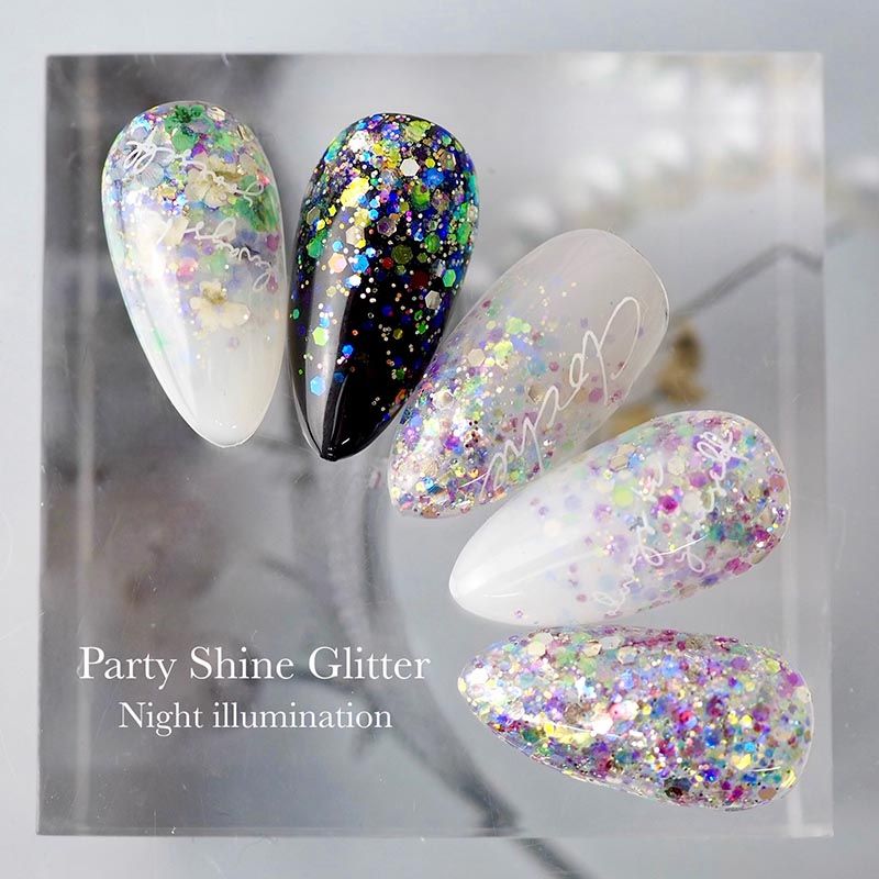 Party Shine Glitter Night illumination【ゆうパケット】