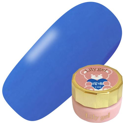 【クレヨンシリーズ】カラージェル3g #C06 瑠璃【ゆうパケット】