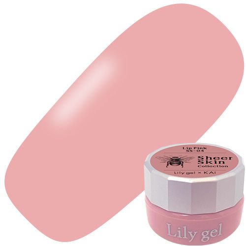 【KAI シアースキンコレクション】カラージェル3g #SS-04 リップピンク【ゆうパケット】