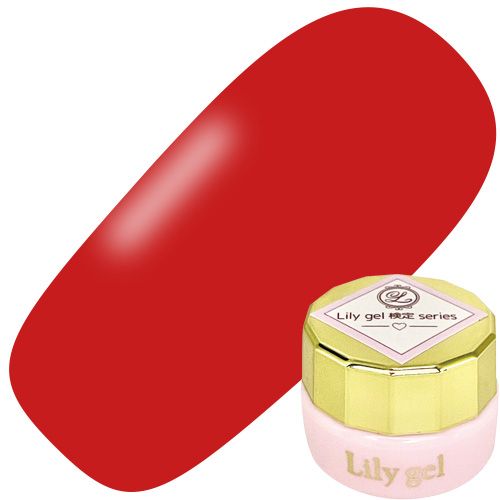 【検定シリーズ】カラージェル3g #02 レッド【ゆうパケット】