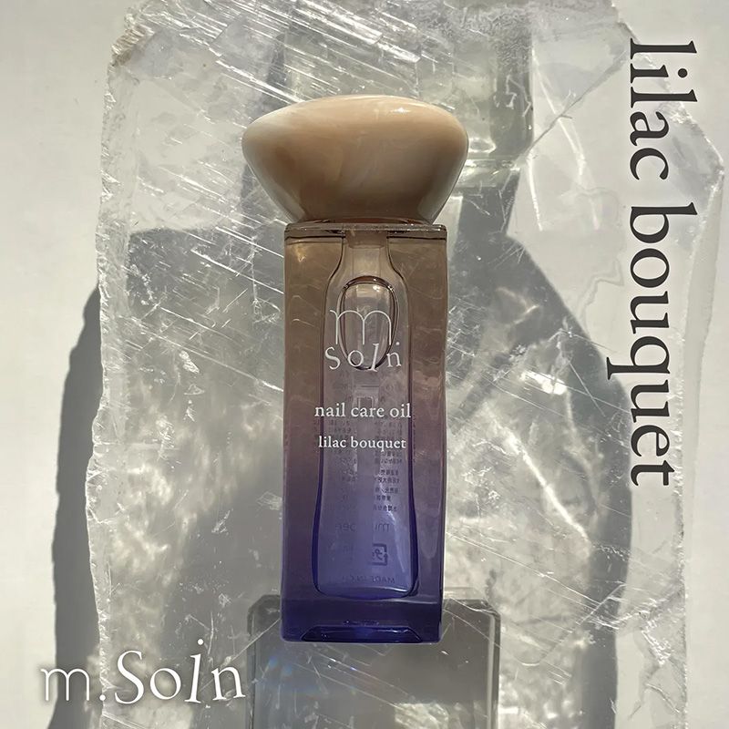 m.Soin ネイルケアオイル6.5ml ライラックブーケ